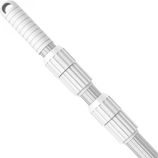 Hot 12 Foot Swimming Pool Pole Telescopic Aluminum Fors Pool Net Skimmer Rake