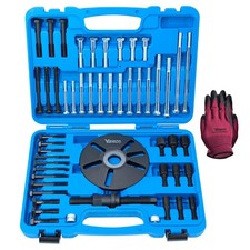 59 Pcs Harmonic Balancer Puller Tool Kit - Engine Removal Installation Set
