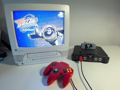 Nintendo 64/N64 Console Lot - Expansion Pak - 8 Controllers - INTERMITTENT READ