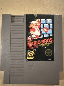 Super Mario Bros (Nintendo NES) - Authentic Tested Video Game Cartridge