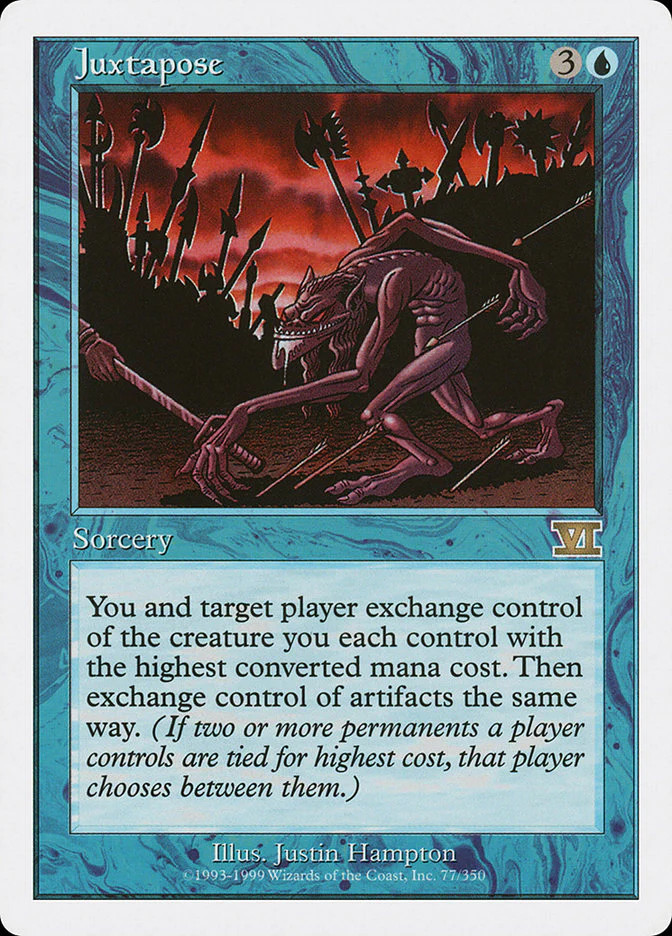 Juxtapose [Classic Sixth Edition] Moderately Played