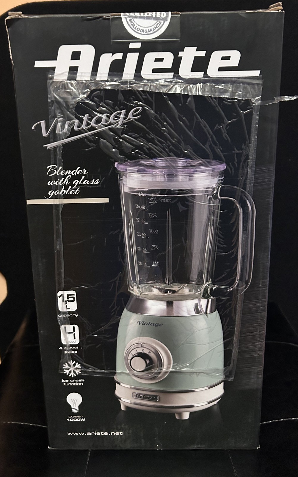 Frullatore Ariete Vintage Verde: Il Regalo Ideale per la Casa Nuova