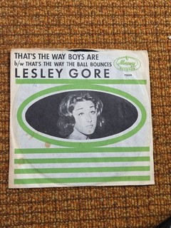 45 RPM Lesley Gore MERCURY 72259 Thats the Way Boys Are w/ PS VG