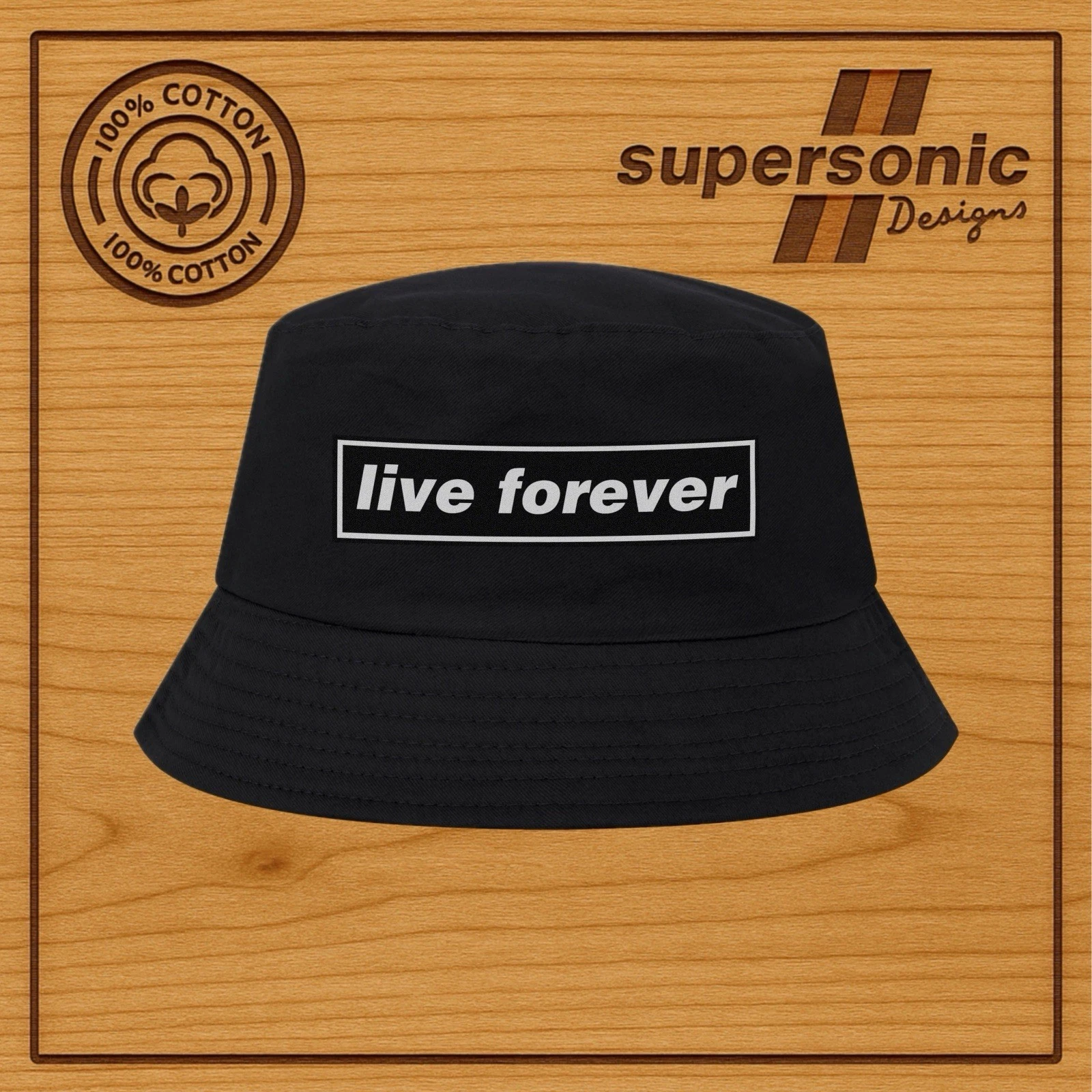 Oasis Live Forever bucket hat - One size fits all - Premium quality