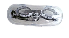 Aquaglide Kids Swim Goggles Anti-Fog UV Protection Black Splash NEW