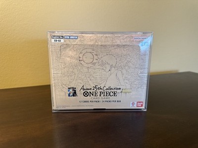 One Piece TCG: EB-02 Anime 25th Collection Booster Box Sealed W/ PLASTIC  CASE