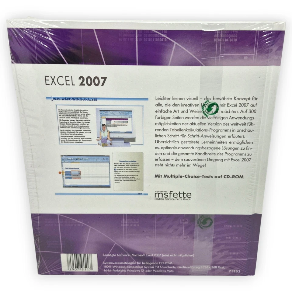 EXCEL 2007 leicht verständlich praxisnah Buch Begleit CD ROM Training und Lernen - Bild 2 von 4