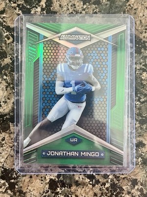 Wild Card 2023 Alumination Jonathan Mingo #ABC-70 Purple Sparkle RC /10