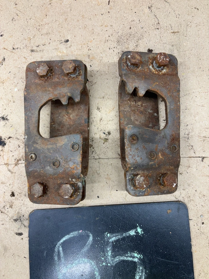 1970 1971 1972 K5 Chevrolet Gmc Blazer K10 C10 puerta atasco jamba striker par de pestillos Foto 2 de 4