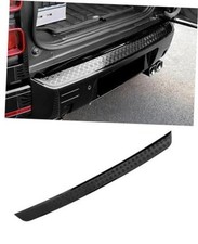 Rear Bumper Anti-Scratch Guard Protection Cover glossy black bumper cover