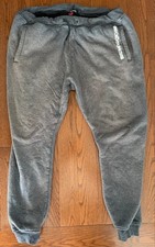 Mens Ecko Unltd. Gray Black Sweatpants & Jogg...