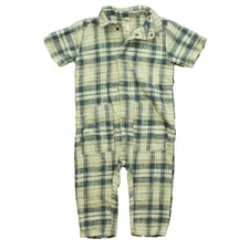 Rylee + Cru Rhett Indigo Plaid Jumpsuit Onepiece Toddler 2-3 Years