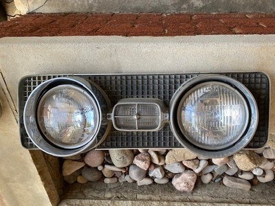 1967 Oldsmobile delta 88 headlamp assembly complete headlights GM Right Hand OEM