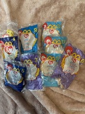 McDonald's Happy Meal Toys 2000 Ty Beanie Babies SEALED Lot of 8