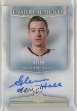 2019-20 Upper Deck The Cup Enshrinements 60/99 Glenn Hall #E-GH Auto HOF 0c3
