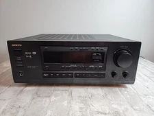 Onkyo TX-DS575 5.1 Channel Home Theater A/V Receiver No Remote Powers On *Read*