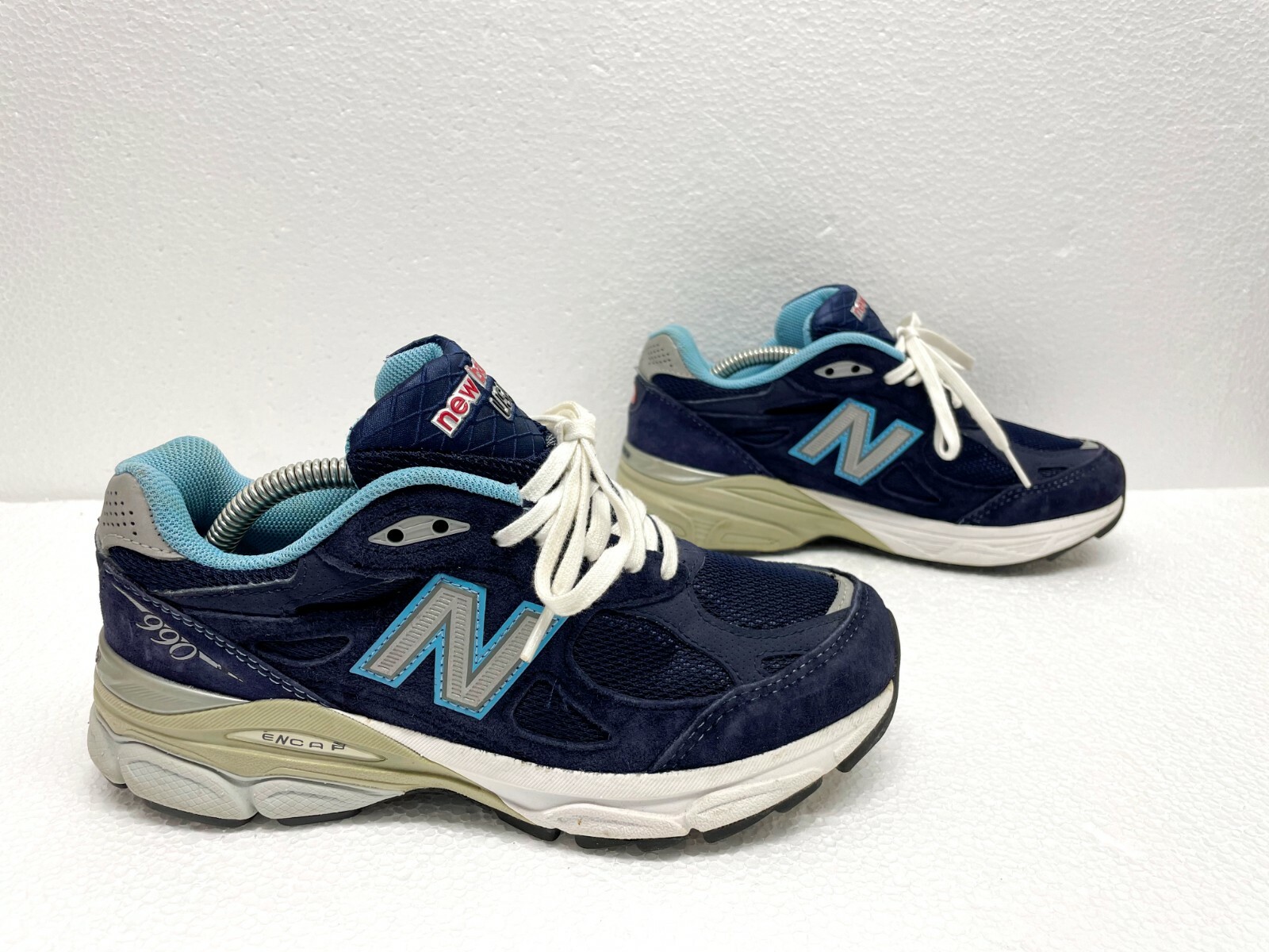 Size 5 - New Balance 990v3 Navy for 