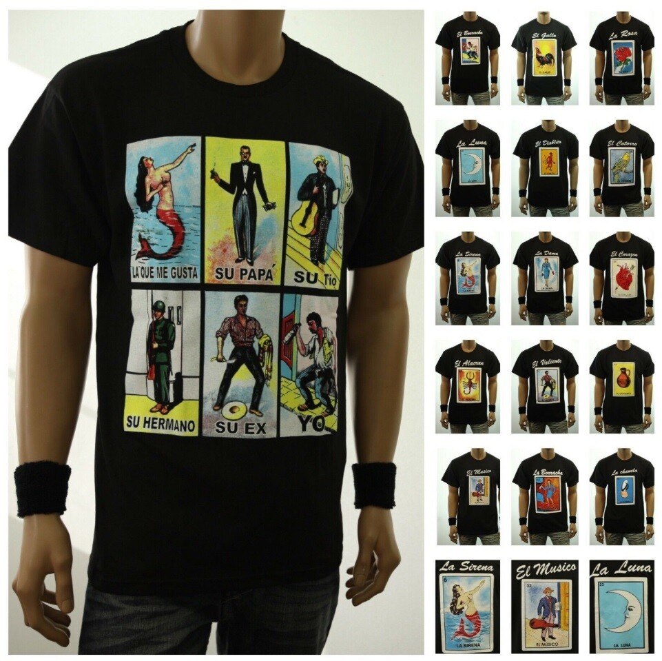 Loteria Shirts - La Sirena T Shirt Classic Version Loteria Shirts - La Sirena T Shirt Classic Version