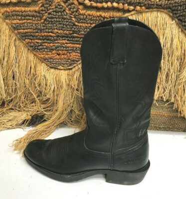 DURANGO FR100 WELLINGTON FARM RANCH LEATHER COWBOY MEN'S BOOTS 7.5 D FR100