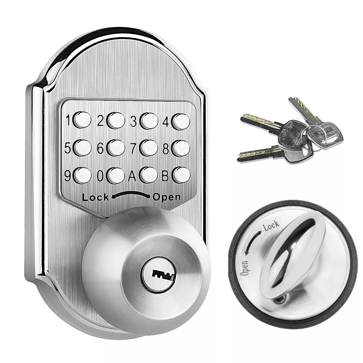 How to Choose a Secure Code : Keyless Entry Locks, Keypad Push