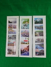 3 Signed Print of Ed Newbold Wildlife Artist 15 X 4 In Sealed Plastic