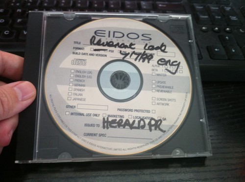 REVENANT - EIDOS PC DEMO DISK from July 1999, RPG action game PROMO RARE
