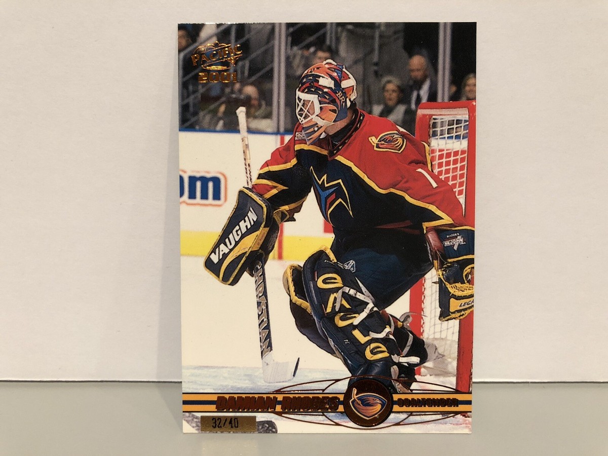 2000-01 Pacific Copper #21 Damian Rhodes /40 Atlanta Thrashers