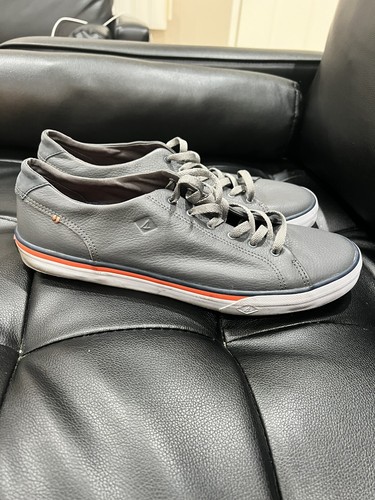sperry striper gray
