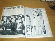 VIVIANA STUCCHI cantante ARTICOLO CLIPPING RIVISTA D'EPOCA ANNO 1964