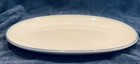 Pfaltzgraff SKY Discontinued 14 Inch Large Oblong Platter, White with Blue Trim — photo 9