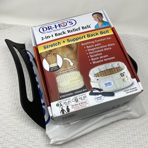 Dr Ho S 2 In 1 Stretch And Support Back Relief Belt W Back Brace Size A 25 41 Ebay