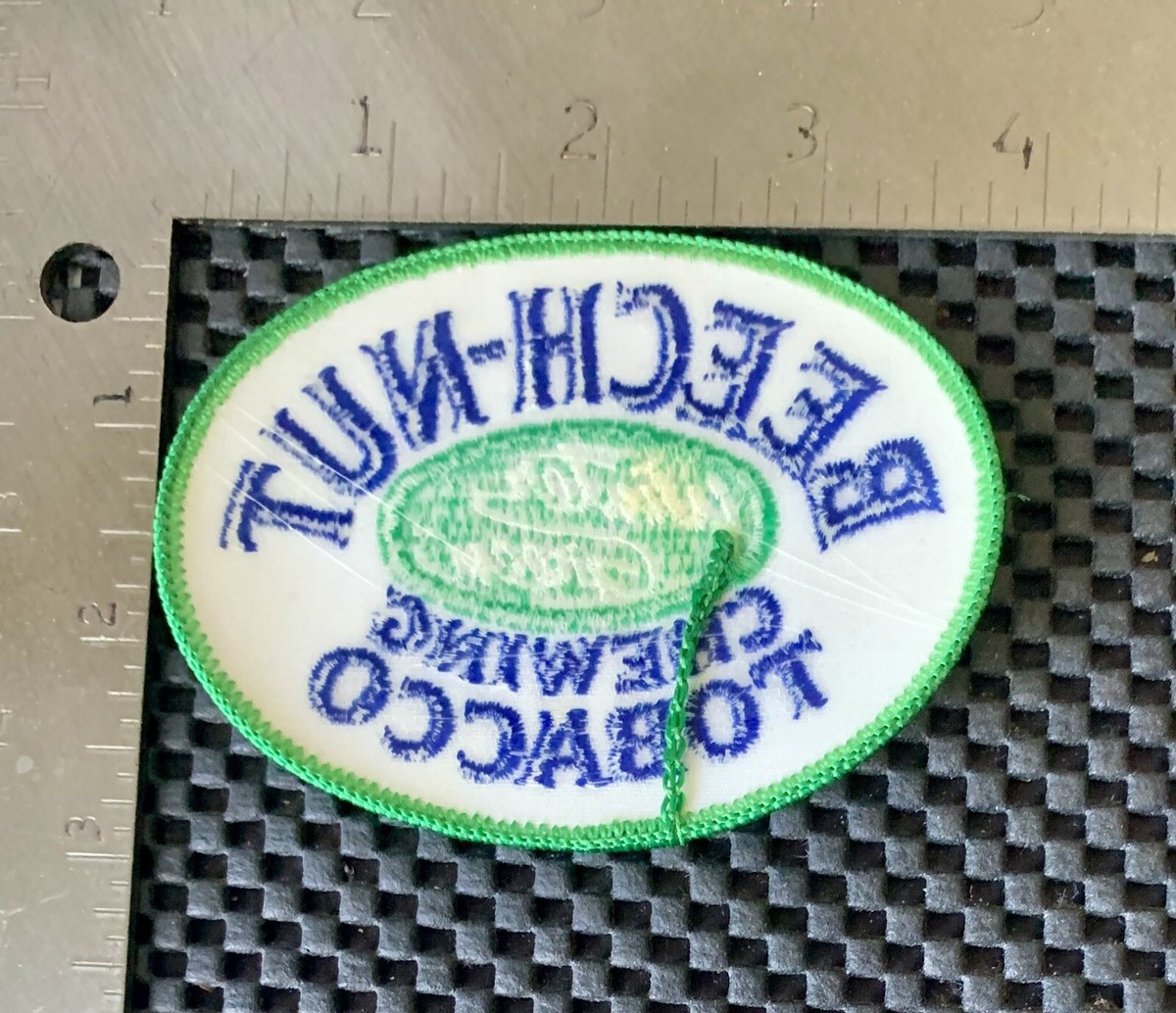 beechnut wintergreen chewing tobacco near me BEECH-NUT WINTER GREEN SEW ON PATCH SMOKELESS 3 3/4 x 2 3/4