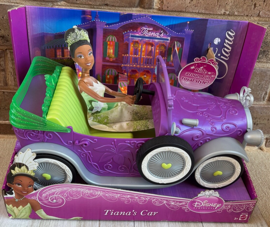 Disney Princess & The Frog - Tiana's Car - Royal Purple Roadster