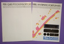 Pubblicita'Advertising Werbung Originale PIONEER KEX-900 amplificatore 1986 (A20