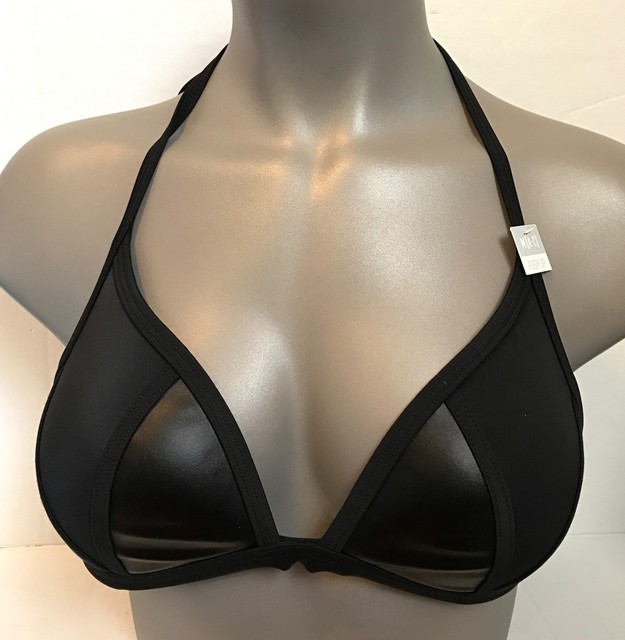 black push up swim top