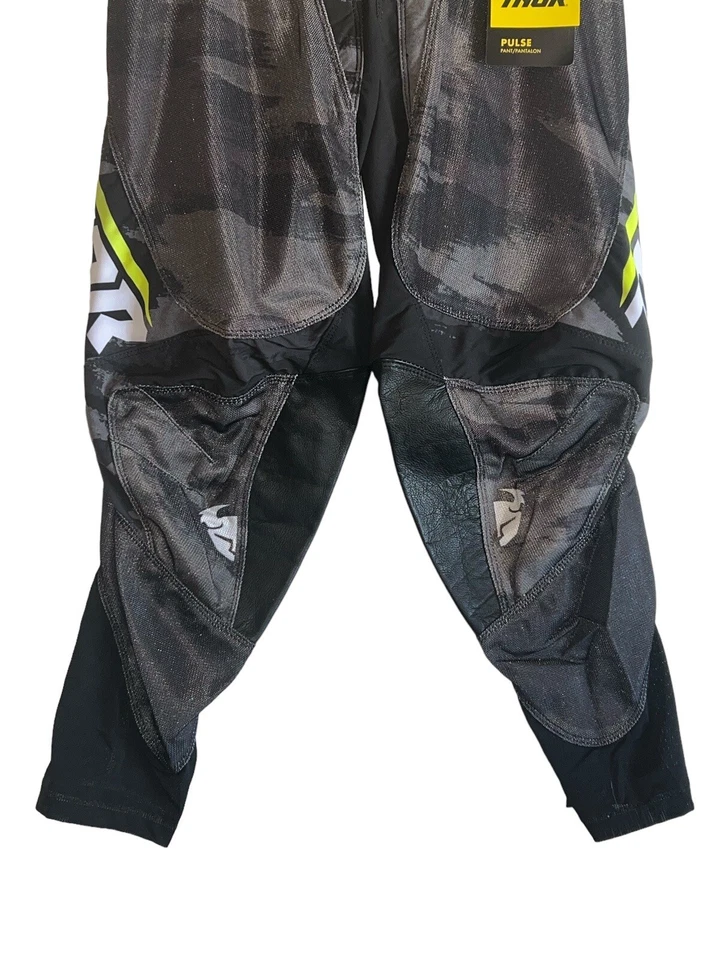 Pantalones de montar para hombre Thor Pulse camuflados Air Pant motocross todoterreno ATV negros talla 30 Foto 3 de 4