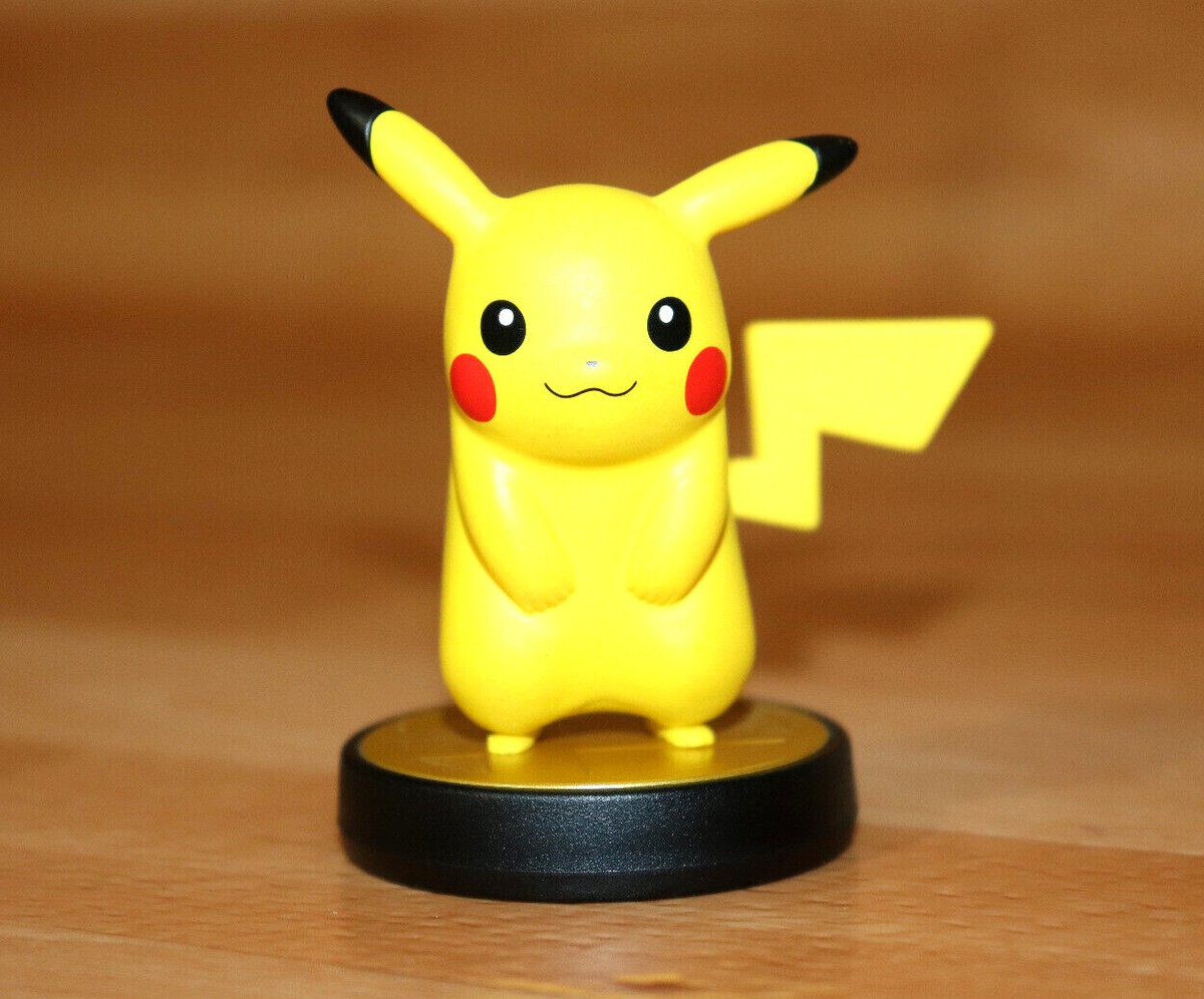 Amiibo Super Smash Bros Serie Figur Nintendo Wii U no.10 Pikachu 