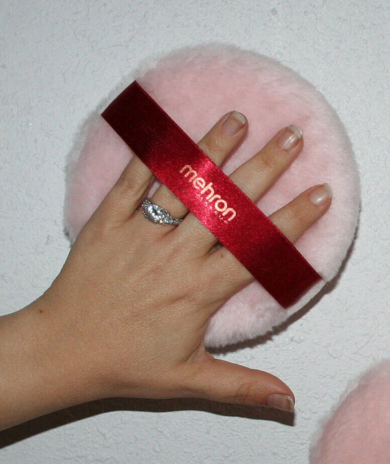 123B Mehron Logo Body Size Powder Puff makeup accessory paint beauty fashion - Image 4 of 4