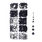 500PCS Conductive Rubber Pads Keypad Repair Kit For IR Remote Control