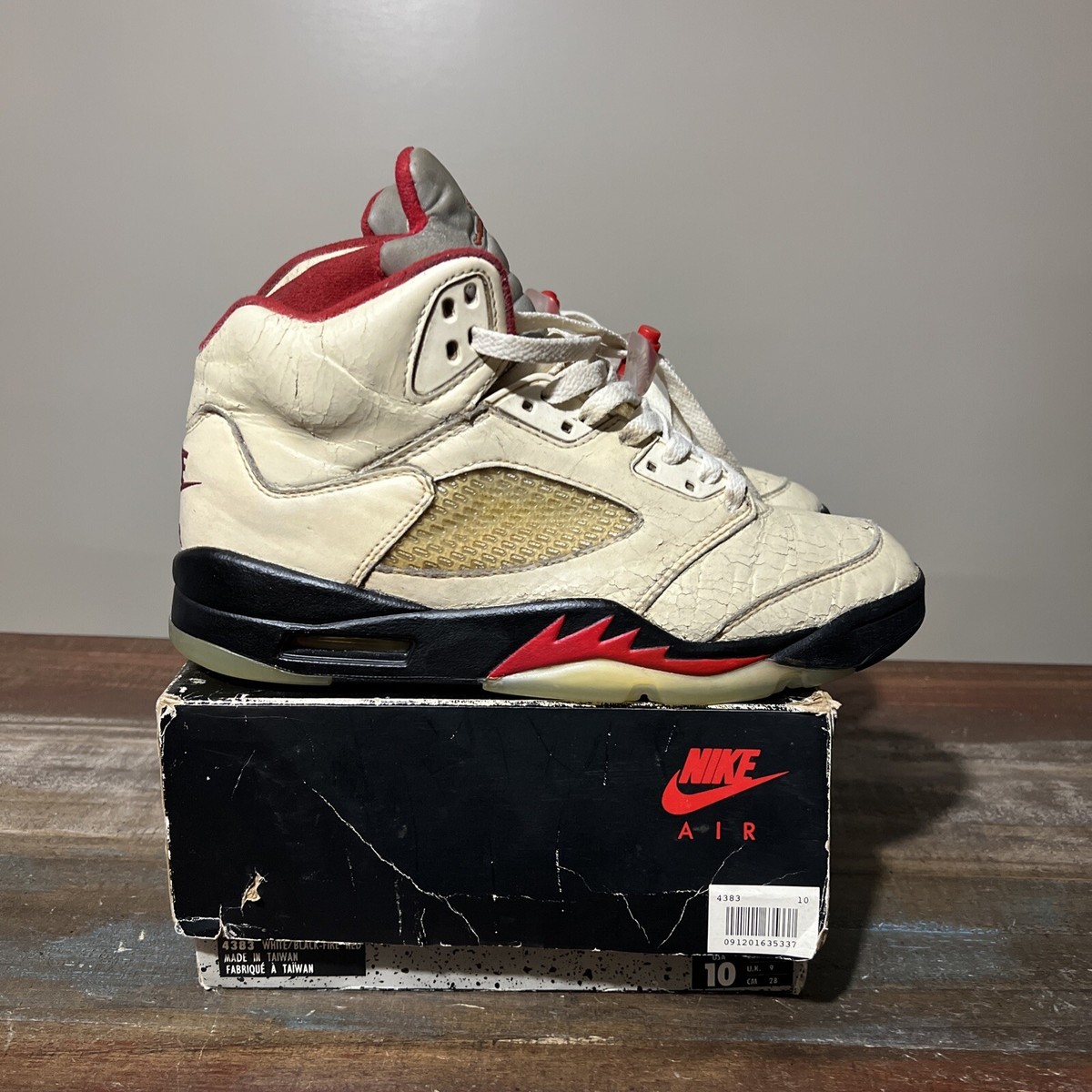 jordan 5 fire red ebay