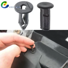 100x Car 8mm Dia Hole Plastic Rivets Fastener Auto Fender Bumper Push Pin Clips