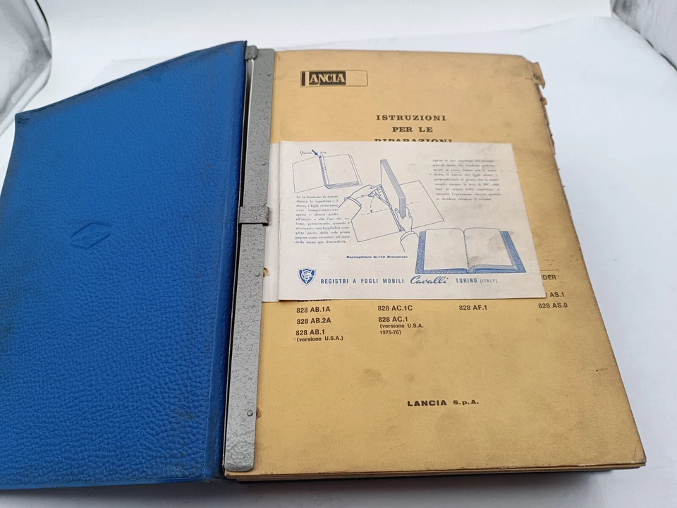 Manuale officina Lancia Beta Coupè Spider Berlina HPE norme per riparazioni 1976 - Immagine 4 di 4