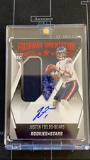 JUSTIN FIELDS 2021 Rookies & Stars Freshman Orientation RPA Rookie RC Auto #/49