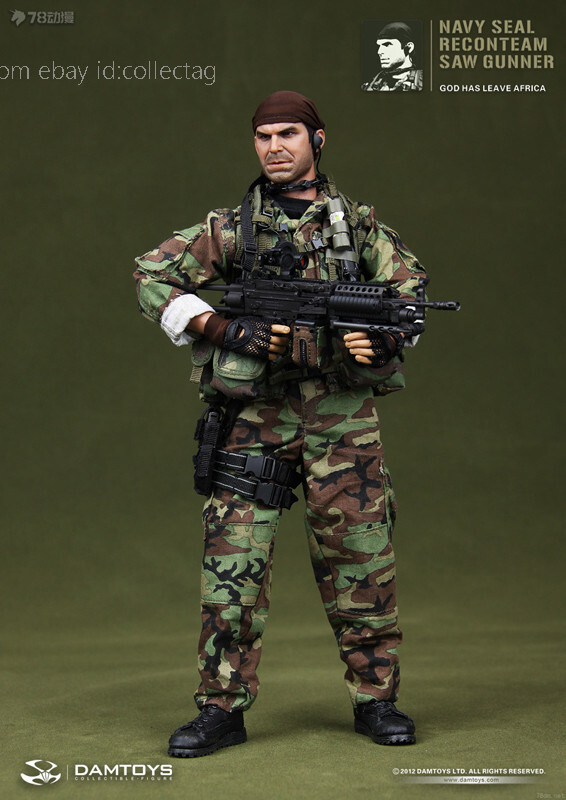 ミリタリー DAMTOYS Navy Seal Recon Team SAW Gunner ミリタリー DAMTOYS Navy Seal Recon Team SAW Gunner ミリタリー