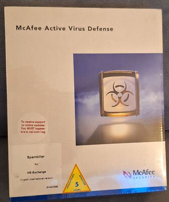 RARITÄT - McAfee Active Virus Defence for Exchange - Englisch