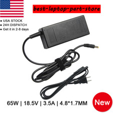 65W Adapter Charger for HP Compaq Presario V2000 V5000 V6000 Power Cord 4.8 1.7