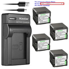 Kastar Battery Slim Charger for Panasonic VW-VBG260 AG-HMC41 AG-HMC43 Camcorder