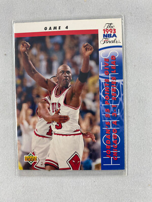 Michael Jordan 1993-94 Upper Deck The 1993 NBA Finals Game #201 Bulls 