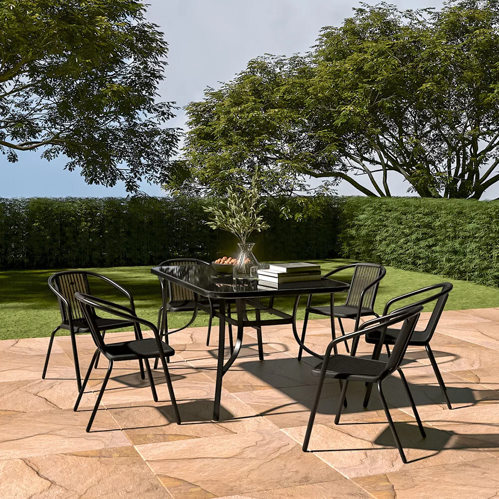 Outdoor tea table and chairs deals