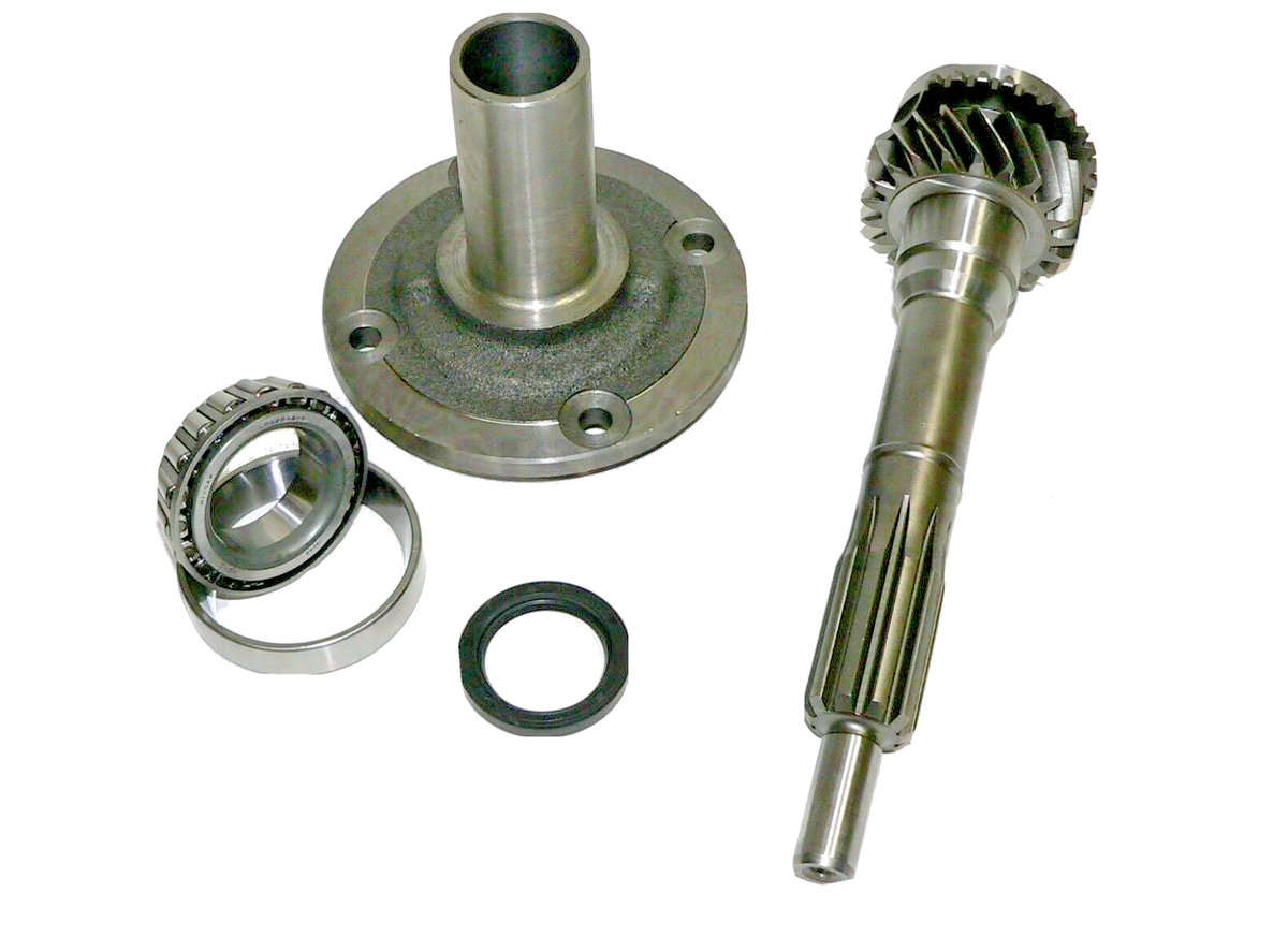 Jeep T5 NWC Input Shaft 21t, Front Retainer, Input Bearing, Seal